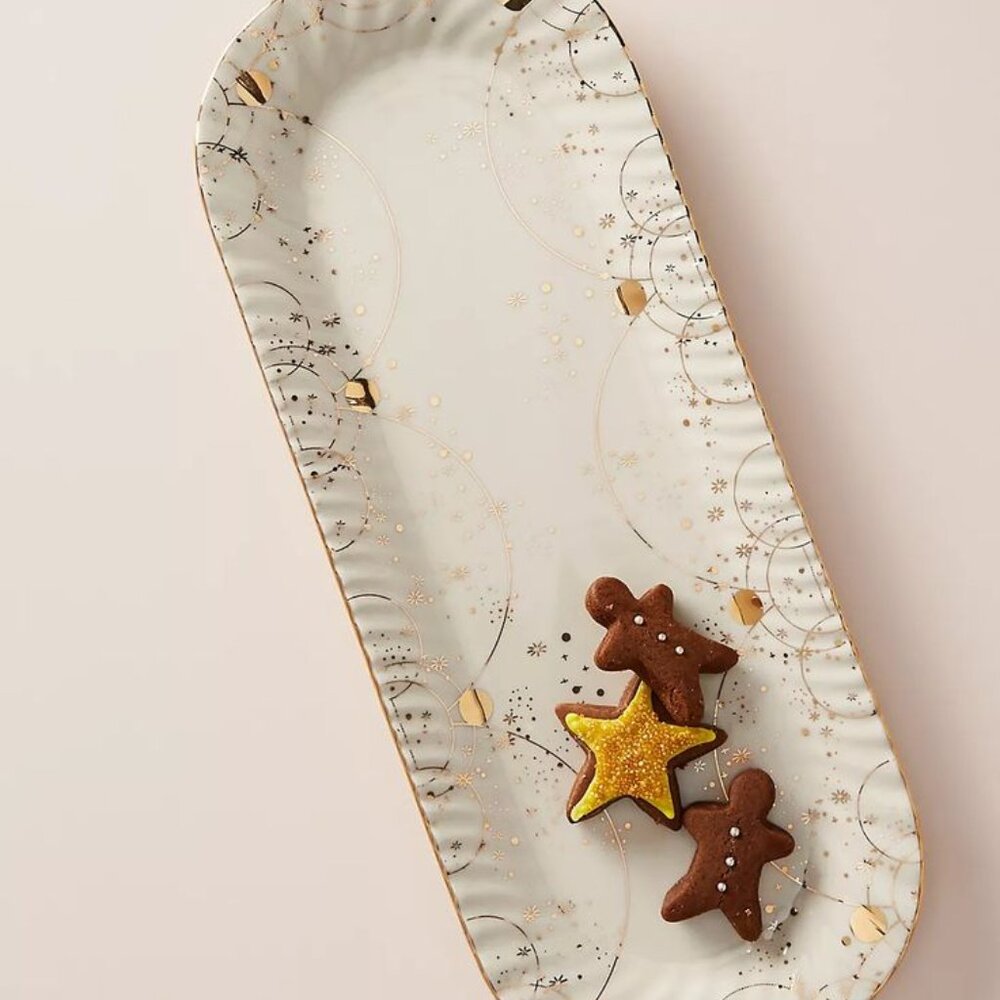 ISO ANTHROPOLOGIE CELINE COLLECTION - PLATES, TRAY, BOWLS
